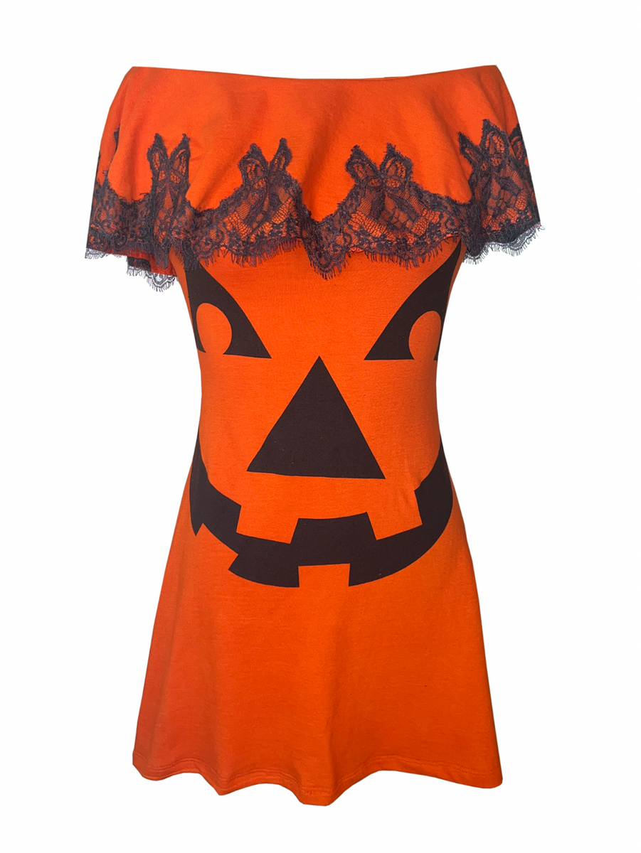 pumpkin dress